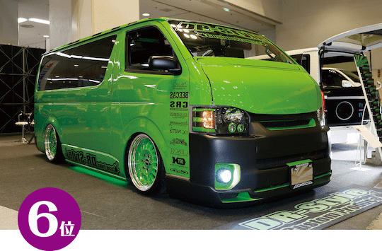 6位 / DR-Style TOYOTA KRH200V ハイエース