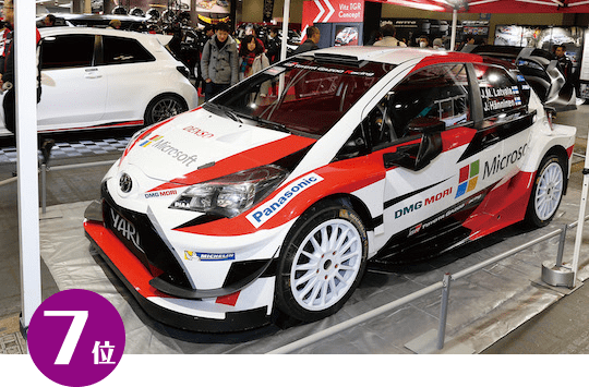 7位 / TOYOTA GAZOO Racing Yaris WRC